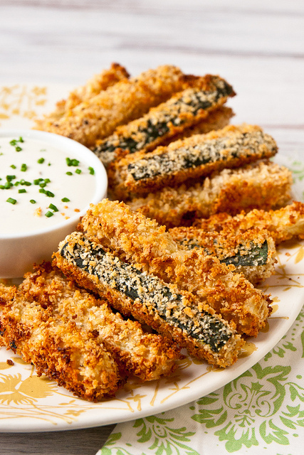 Crispy Baked Zucchini Fries