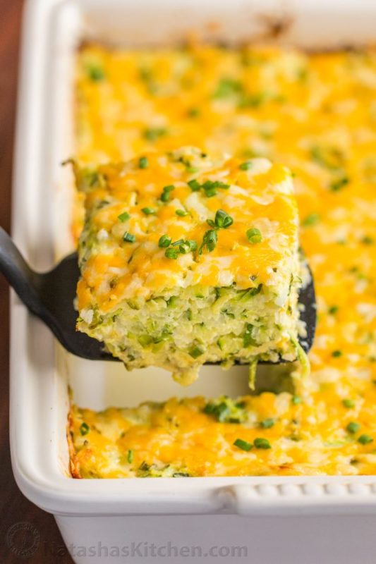 Cheesy Zucchini Casserole