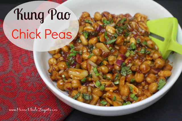 Kung Pao Chick Peas Main
