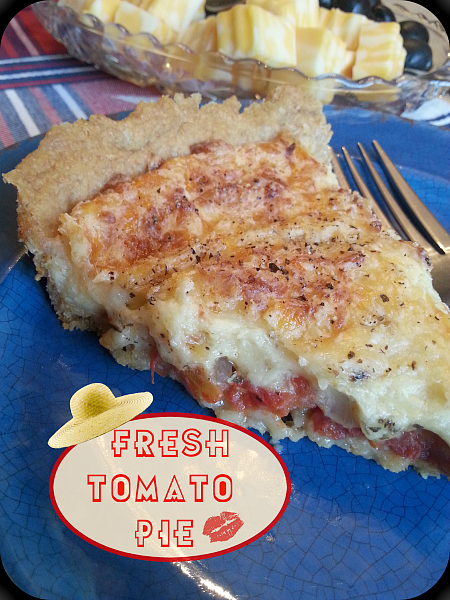 fresh tomato pie