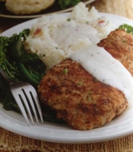 Chicken Fried Steak from The Perfect Portion Cookbook #giveaway